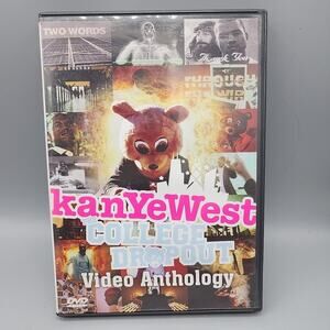 Kanye West the College Dropout Video Anthology 2005, 2-DVD Set, Hip Hop Videos